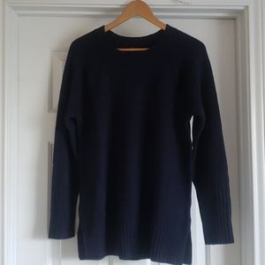 J. Crew Crewneck tunic sweater in everyday cashmer